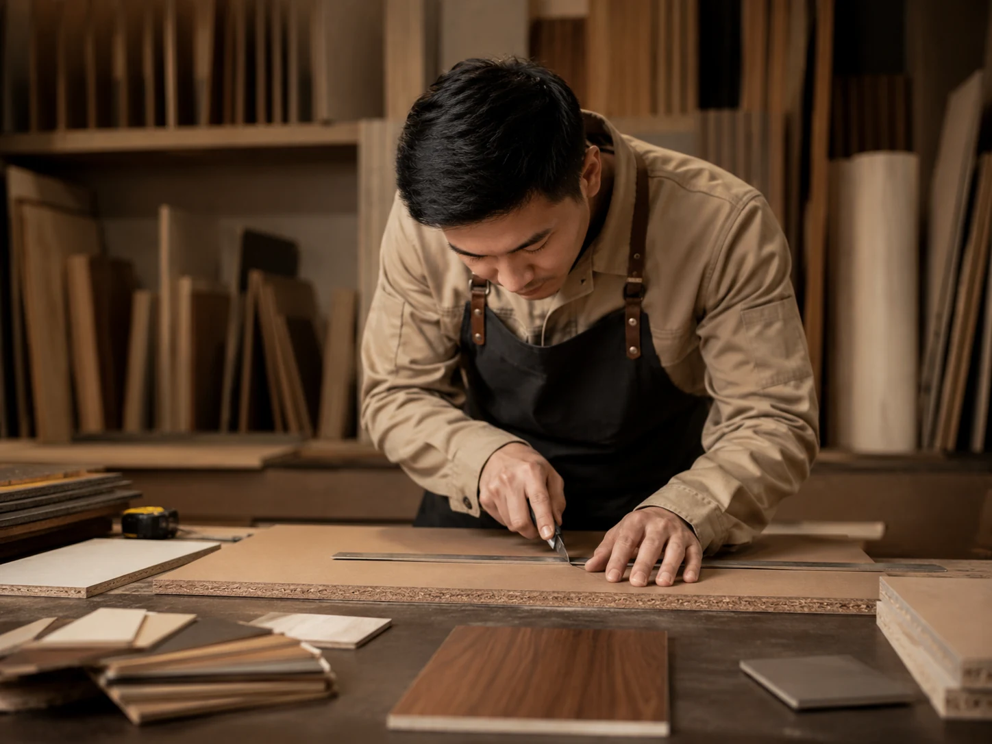 Custom panel preparation service