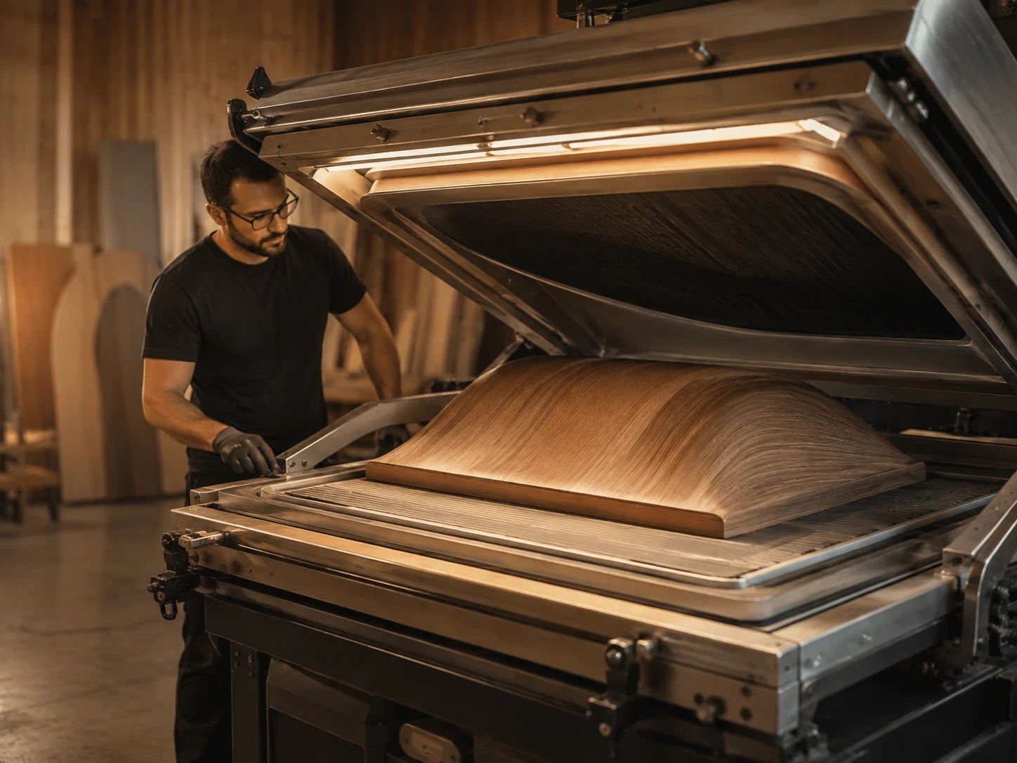 Vacuum membrane pressing service