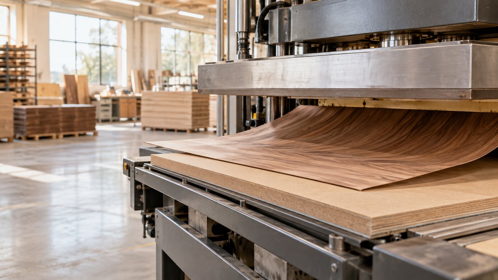 Veneer Pressing